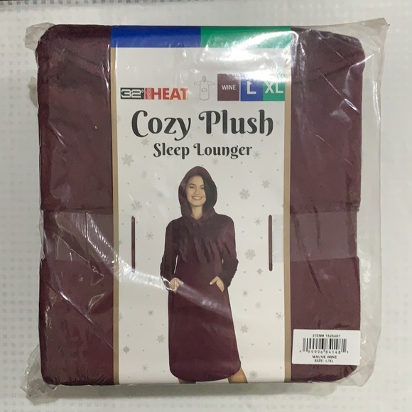 New Ladies Hooded Lounger Oversized Blanket - Picture 9 of 16